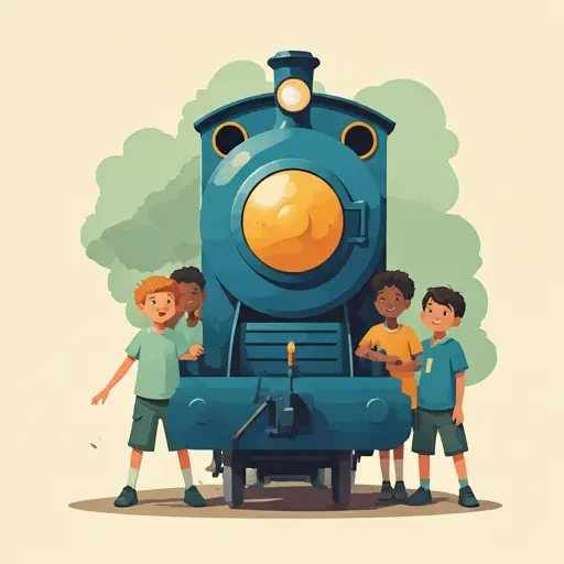 Group of kids playing Gobak Sodor outdoors